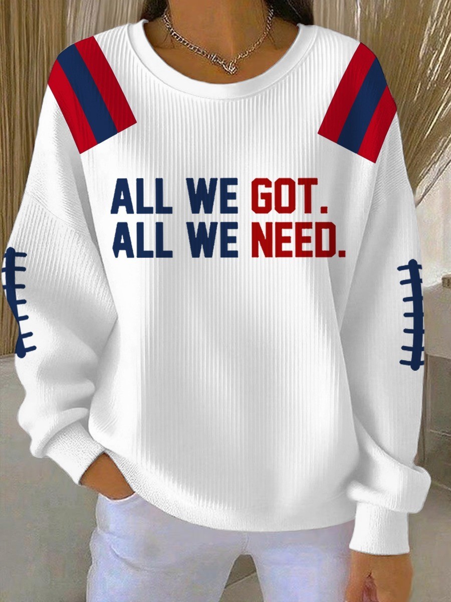 Musemora - Unisex New England Patriots Sweatshirt - Football