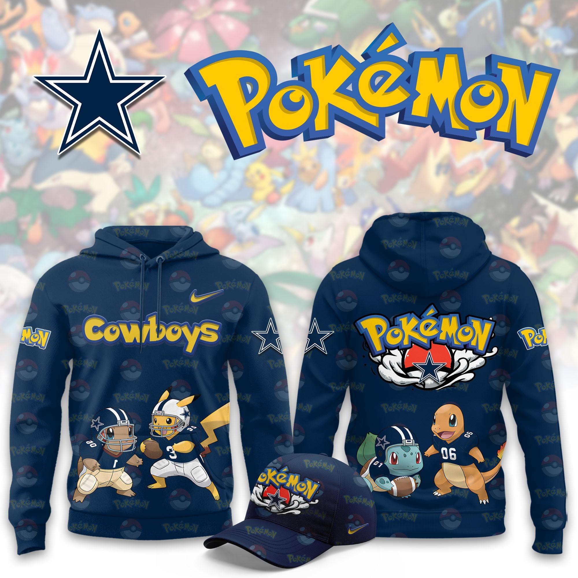 Musemora - Unisex Dallas Cowboys Hoodie - Game Day