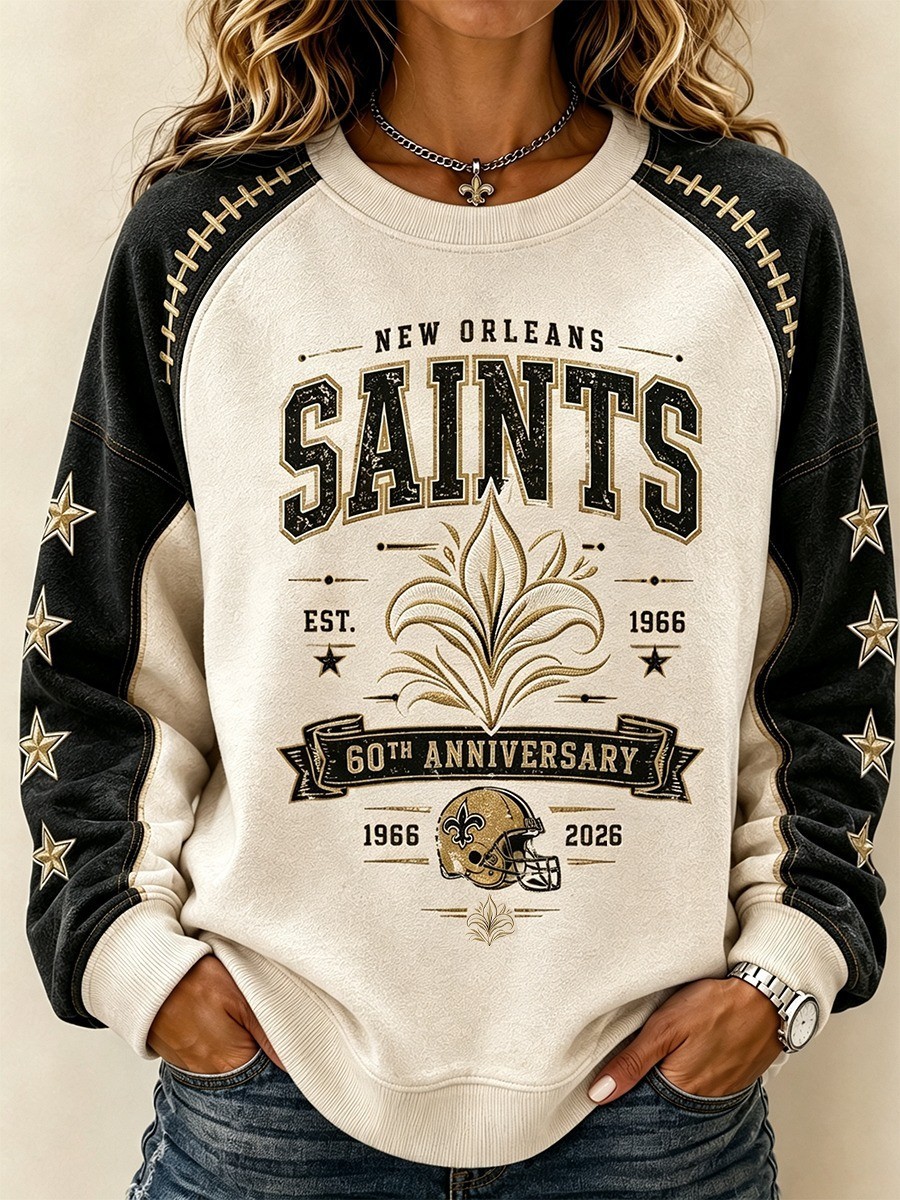 Musemora - Women's New Orleans Saints Sweatshirt - Football