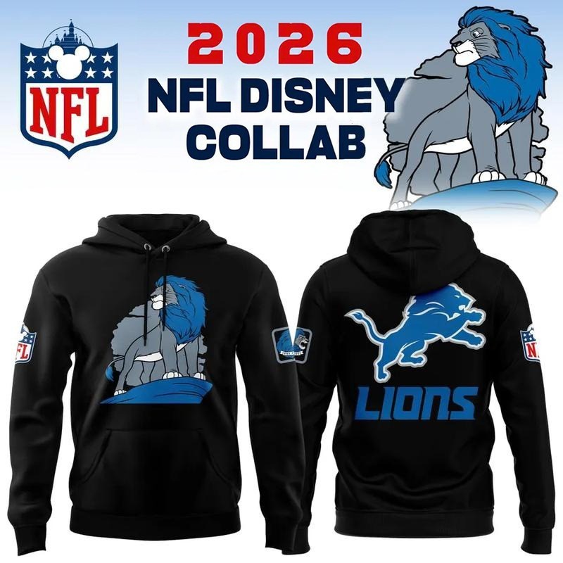 Musemora - Unisex Detroit Lions Hoodie