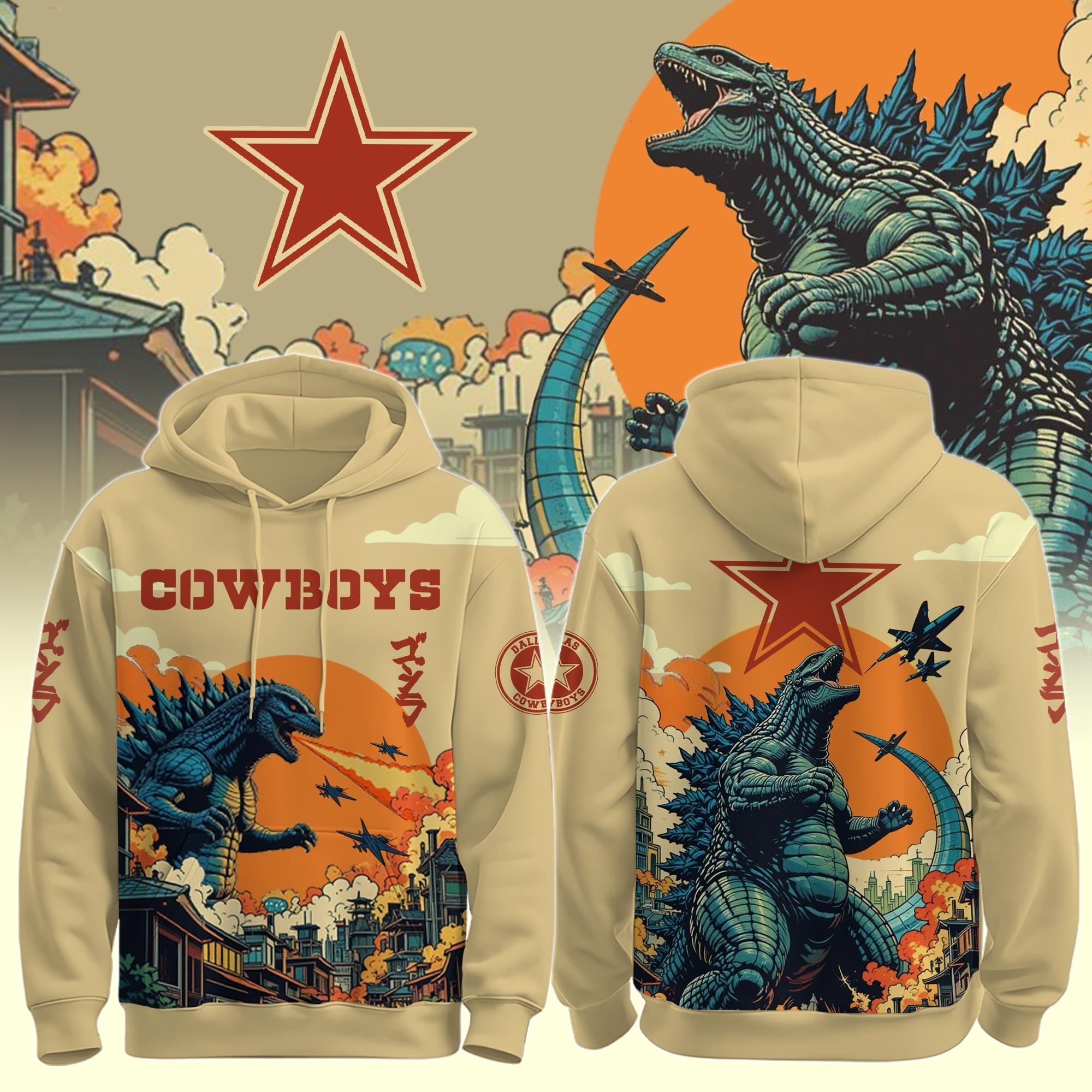 Musemora - Unisex Dallas Cowboys Hoodie