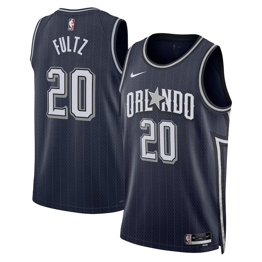 Markelle Fultz 20 Orlando Magic 2023/24 City Edition Swingman Jersey Navy