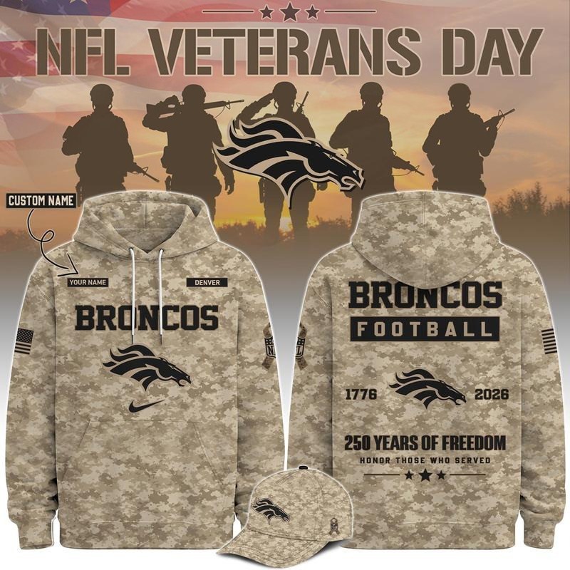 Musemora - Unisex Denver Broncos Hoodie
