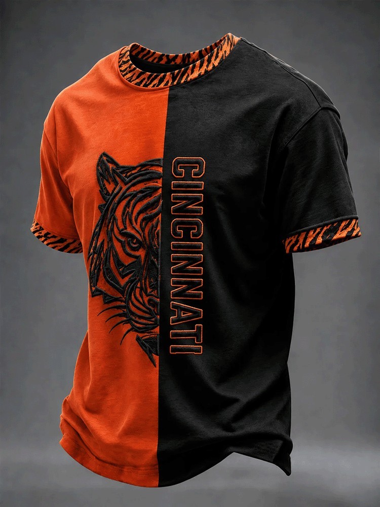 Musemora - Unisex Cincinnati Bengals T-Shirt - Game Day Football