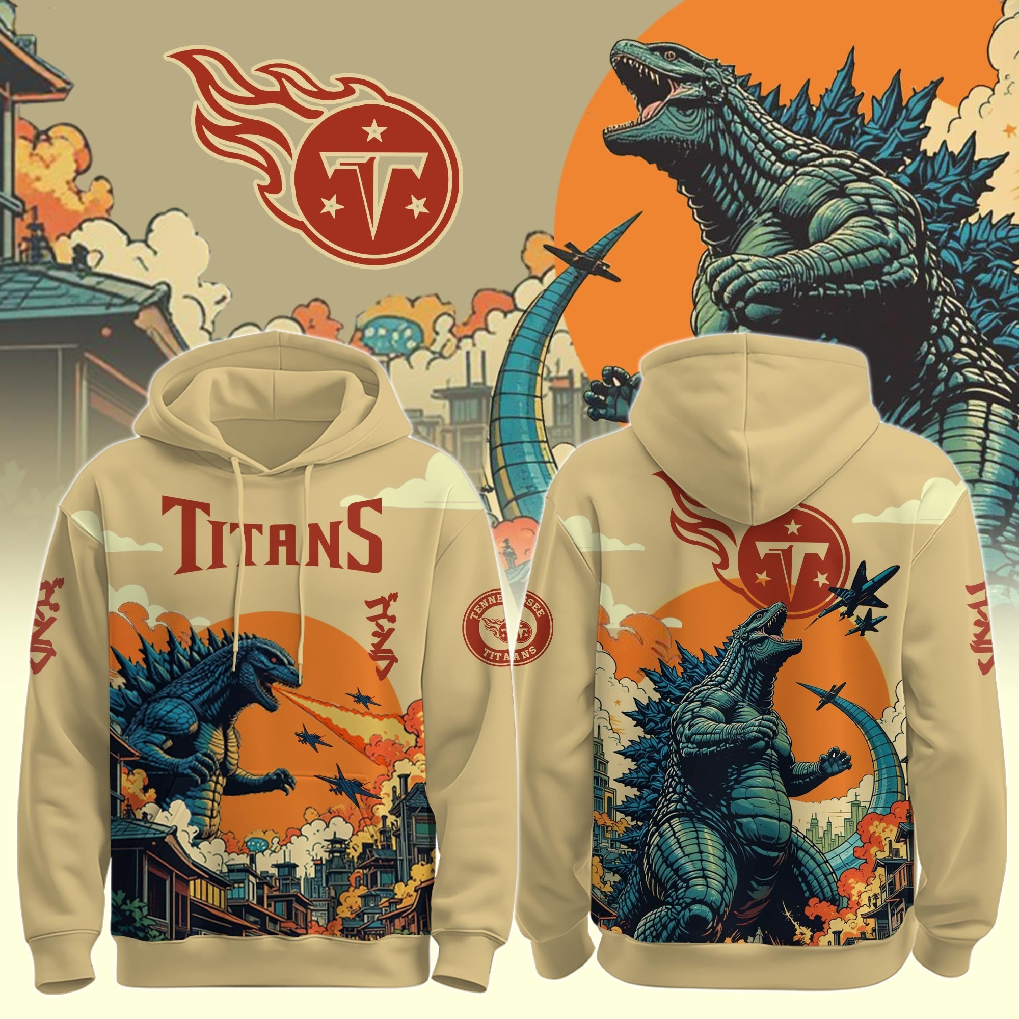 Musemora - Unisex Tennessee Titans Hoodie