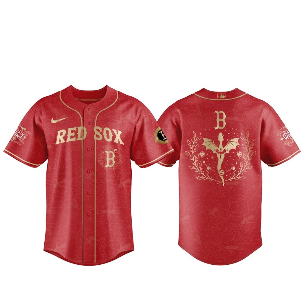 Boston Red Sox Fourth Wing Night 2026 Baseball Jersey