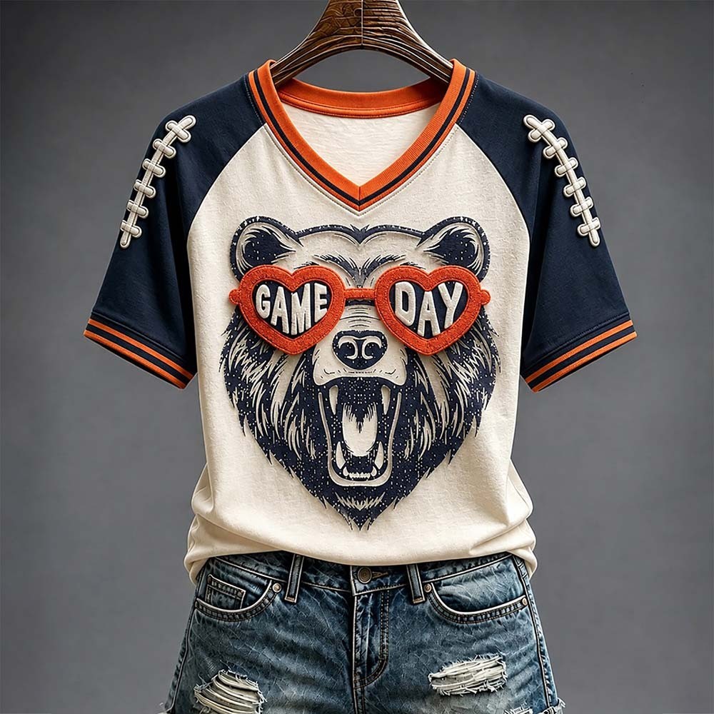 Musemora - Unisex Chicago Bears Shirt - Game Day Football