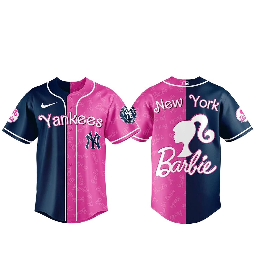 New York Yankees x Barbie Night Game 2026 Baseball Jersey