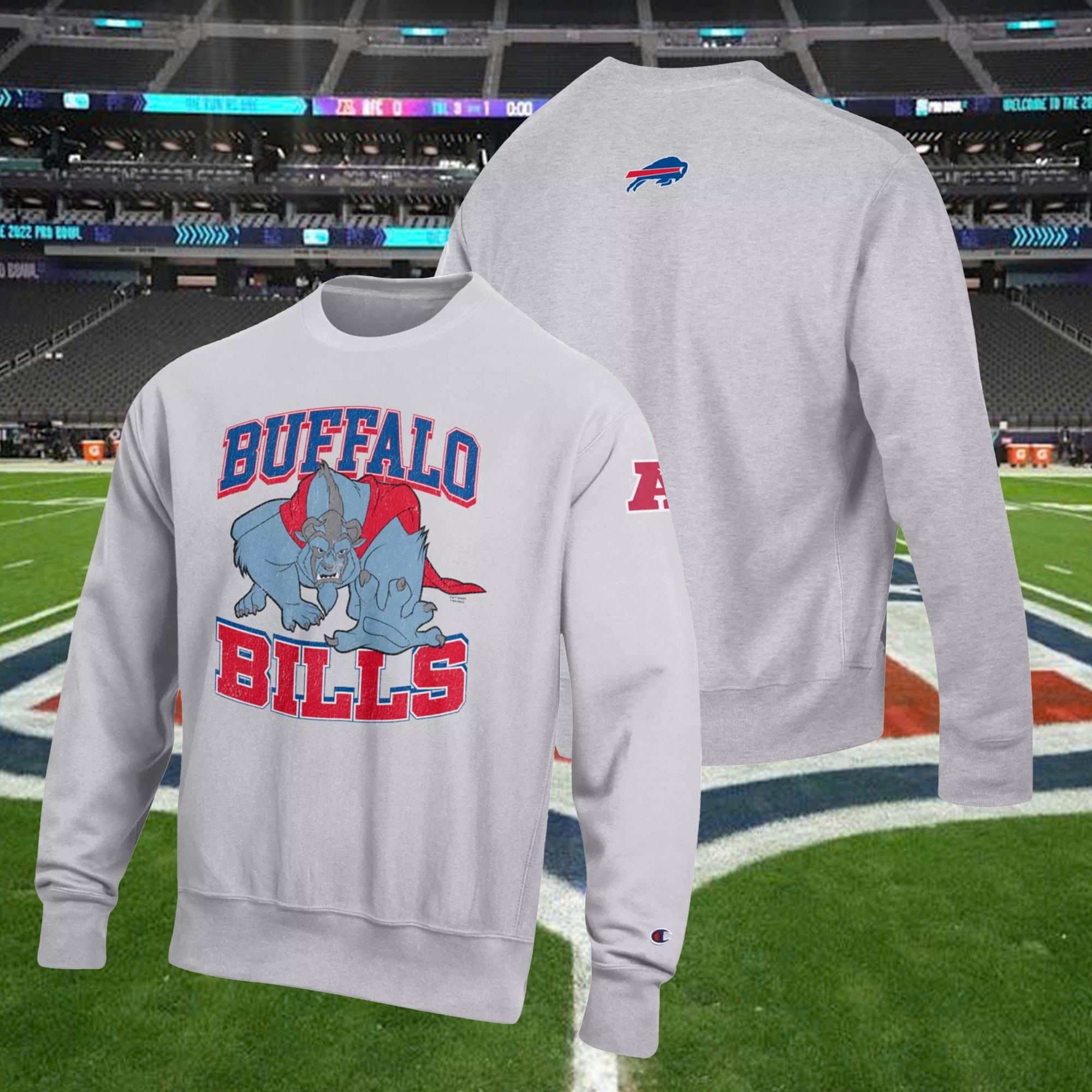 Musemora - Unisex Buffalo Bills Sweatshirt - Game Day