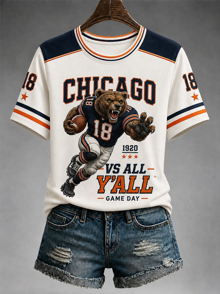 Musemora - Unisex Chicago Bears T-Shirt - Football