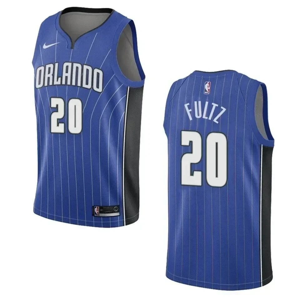 Men's Orlando Magic 20 Markelle Fultz Icon Swingman Jersey - Blue
