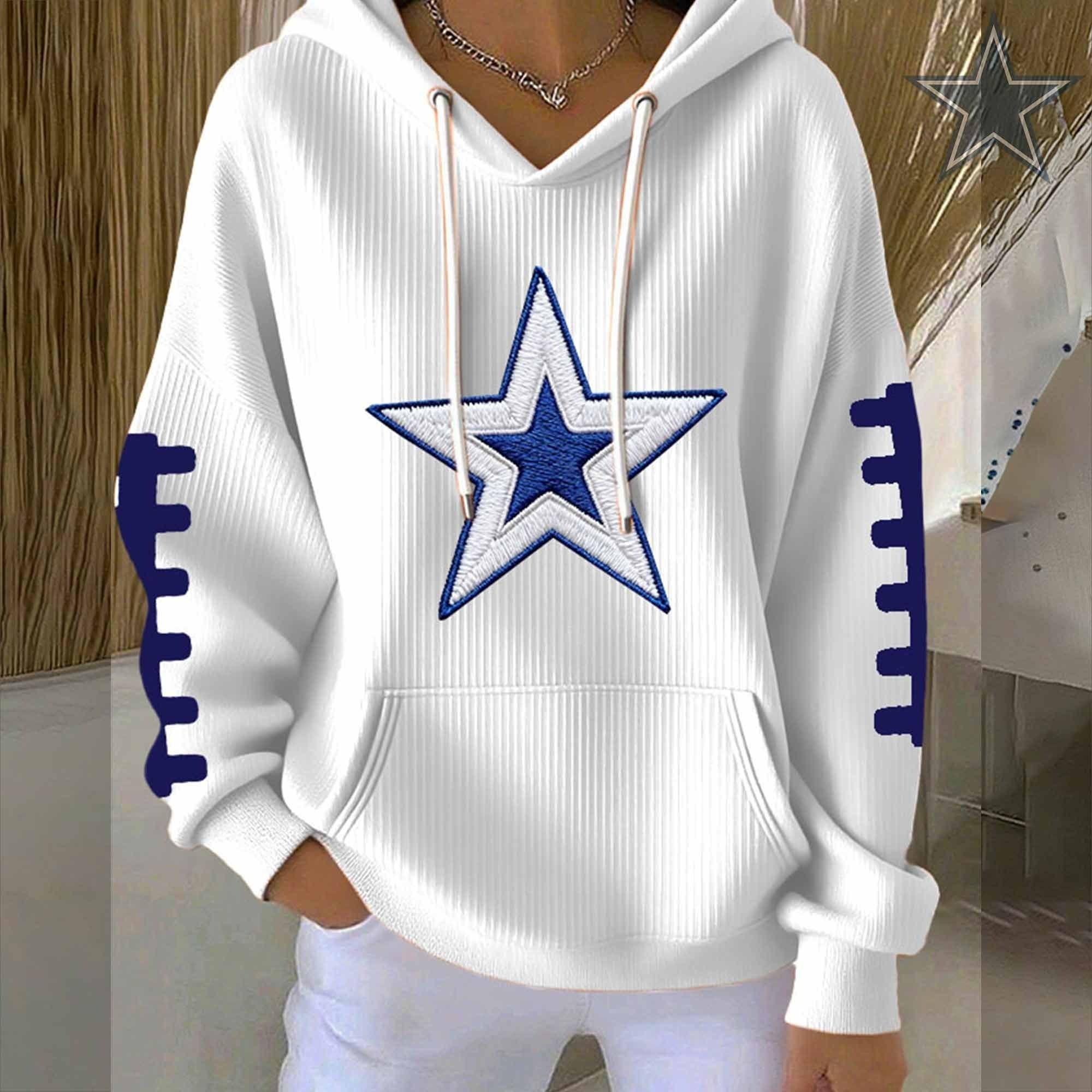 Musemora - Women's Dallas Cowboys Hoodie - Game Day Football