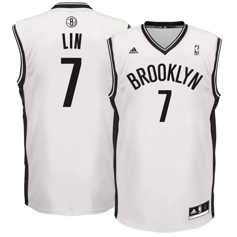 Jeremy Lin Brooklyn Nets Home Jersey - White