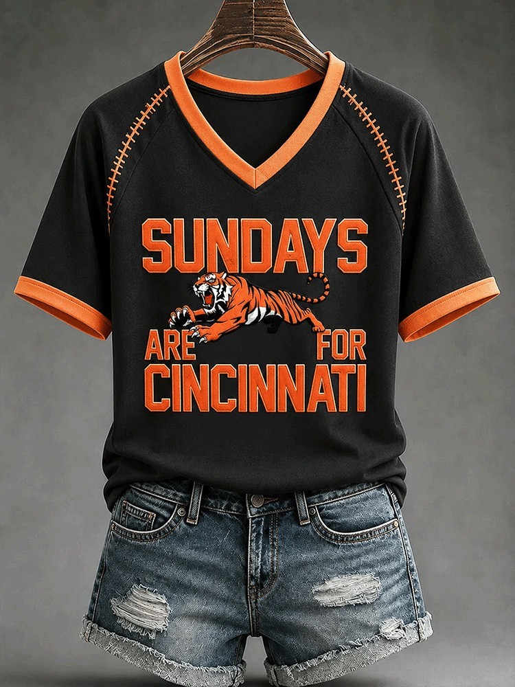 Musemora - Women's Cincinnati Bengals Shirt - Football