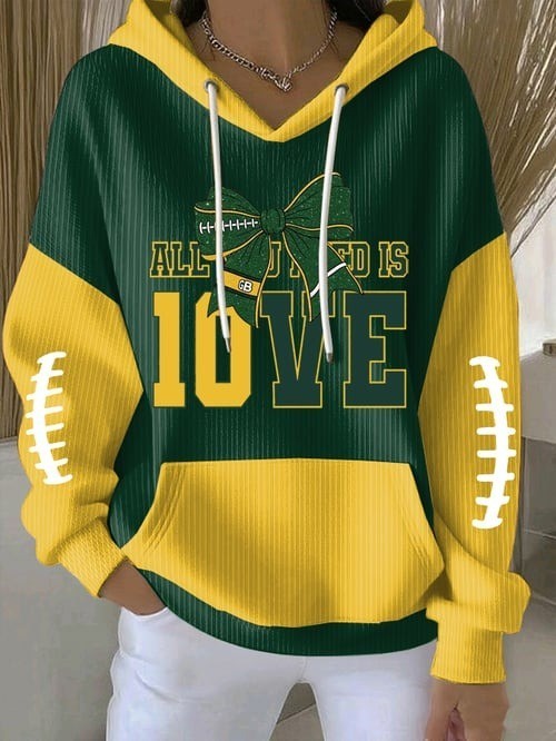 Musemora - Unisex Green Bay Packers Hoodie - Game Day