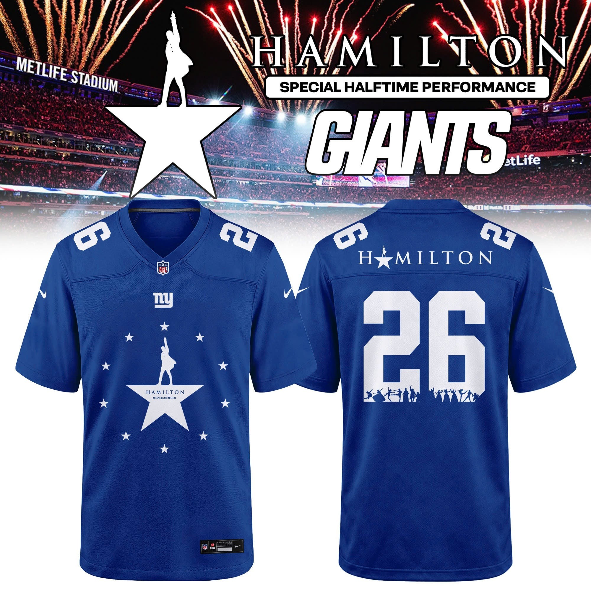 Musemora - Unisex New York Giants Jersey
