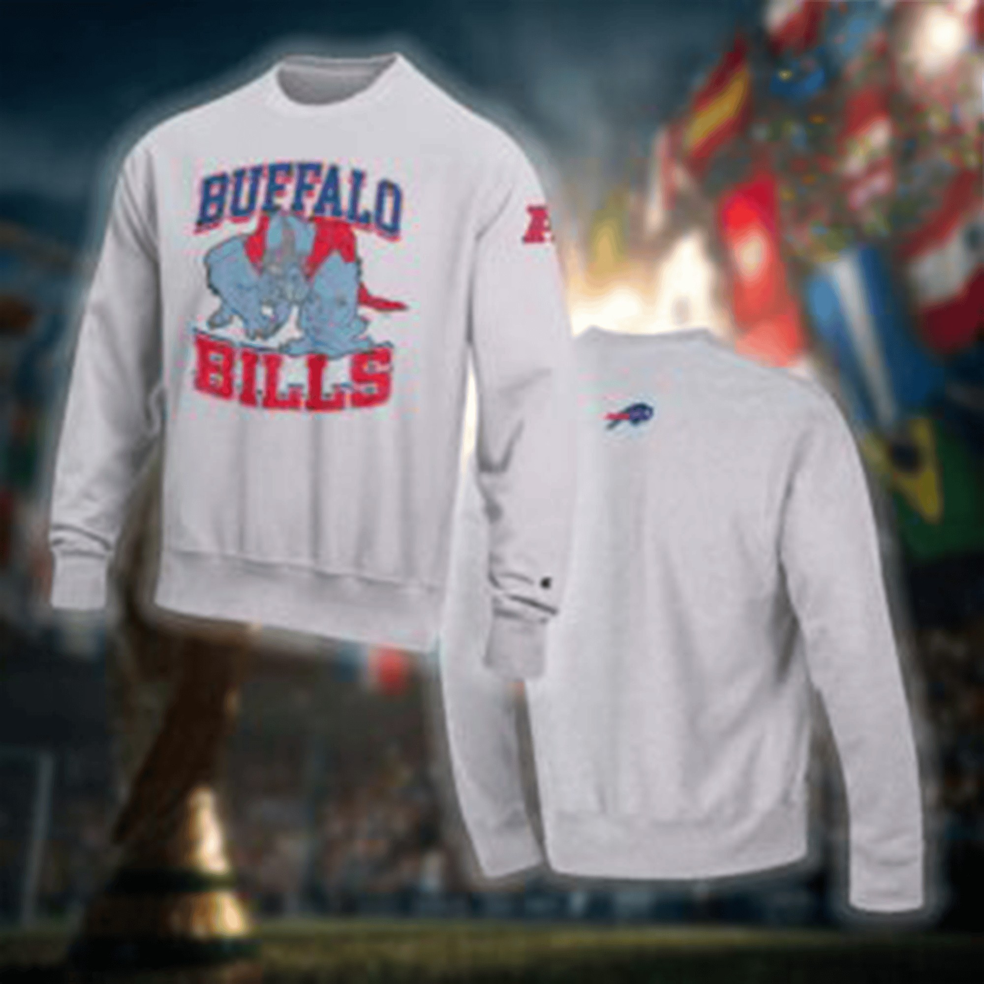 Musemora - Unisex Buffalo Bills Sweatshirt - Football