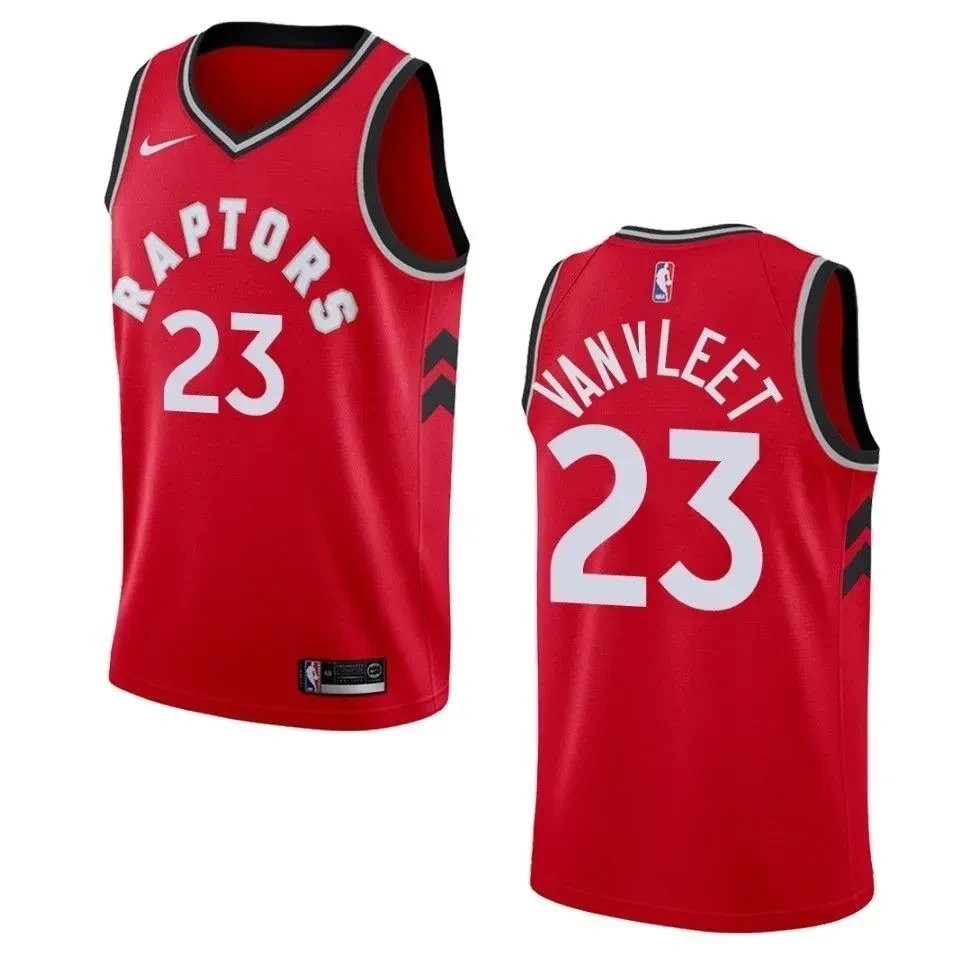 Men's Toronto Raptors Fred VanVleet #23 Icon Swingman Jersey Red