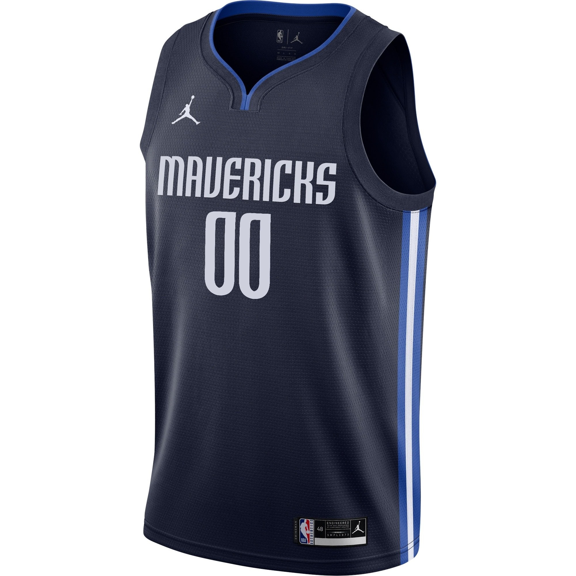Dallas Mavericks Jordan Statement Swingman Custom Jersey Mens Multicolor