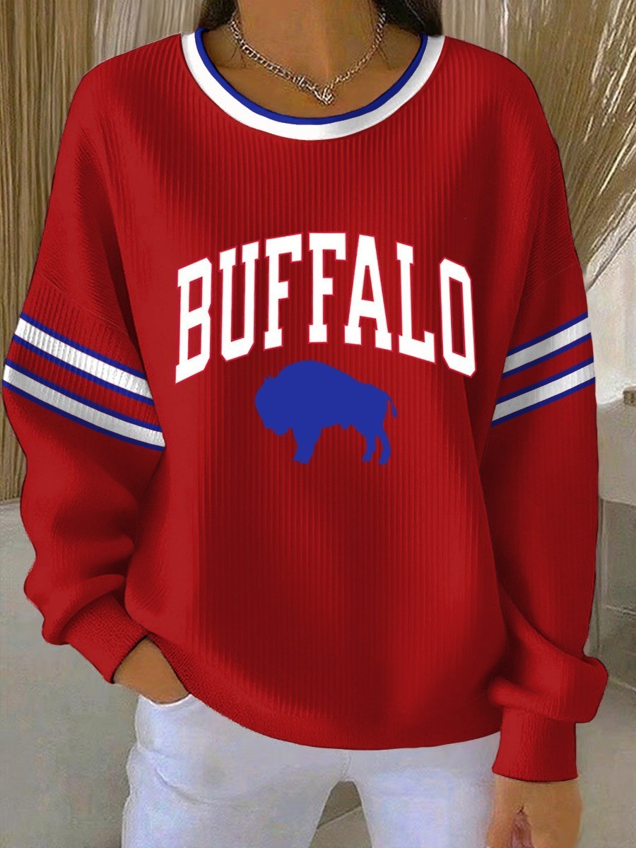 Musemora - Women's Buffalo Bills Sweatshirt - Football