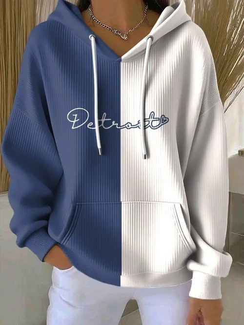 Musemora - Women's Detroit Lions Hoodie - Football