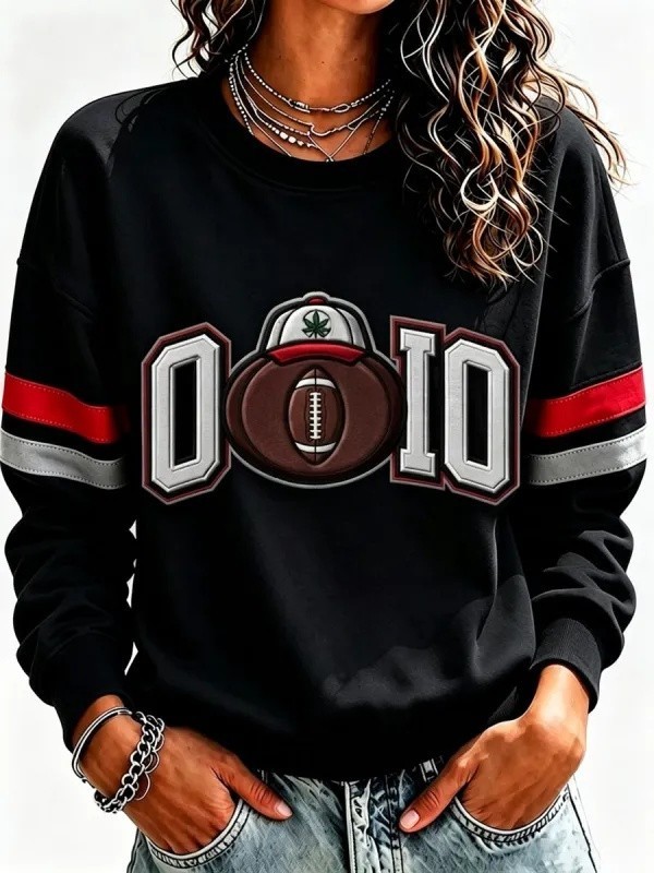 Musemora - Women's NFL Sweatshirt - Game Day Football