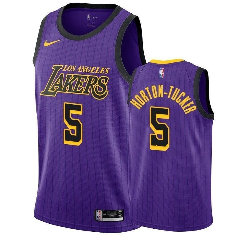 Los Angeles Lakers Talen Horton-Tucker #5 City Men's Jersey - Multicolor