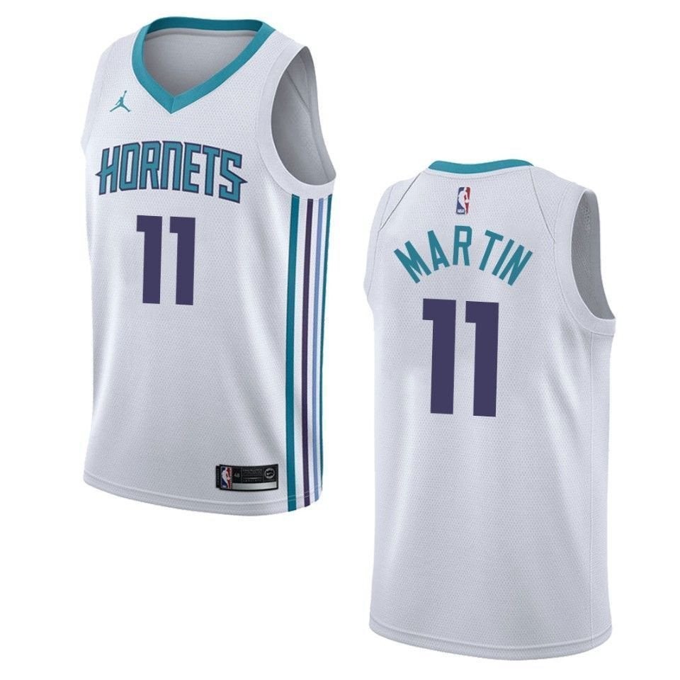 Men's Charlotte Hornets Cody Martin #11 Association Swingman Jersey White