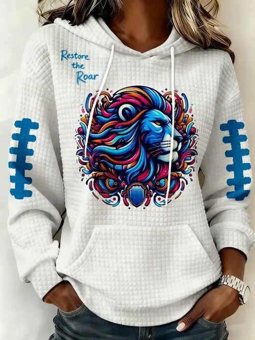 Musemora - Unisex Detroit Lions Hoodie - Football