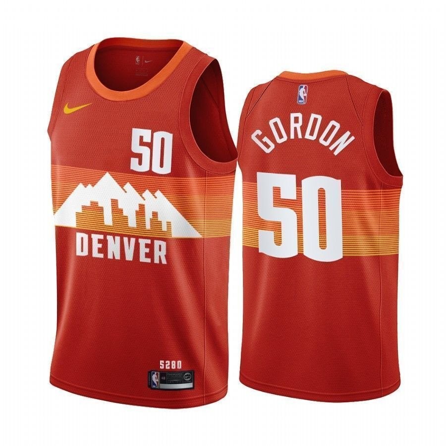 Aaron Gordon Denver Nuggets Orange City Edition Trade Jersey Unisex