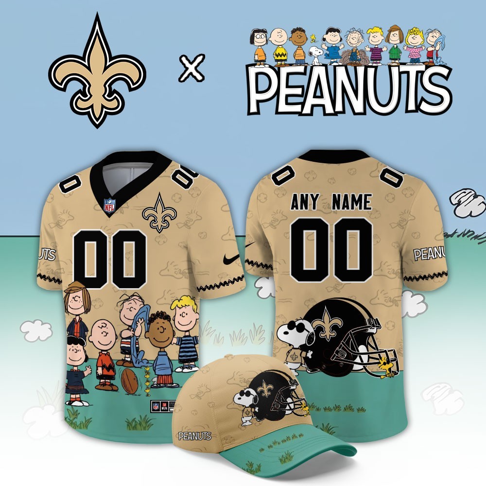 Musemora - Unisex New Orleans Saints Jersey - Fan Gear