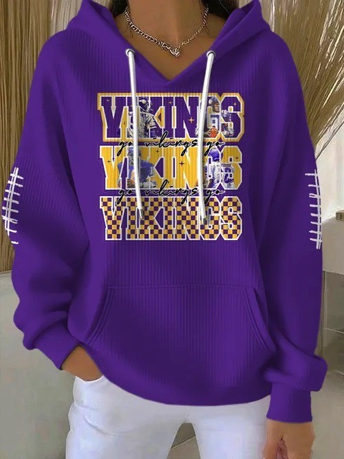 Musemora - Women's Minnesota Vikings Hoodie - Football
