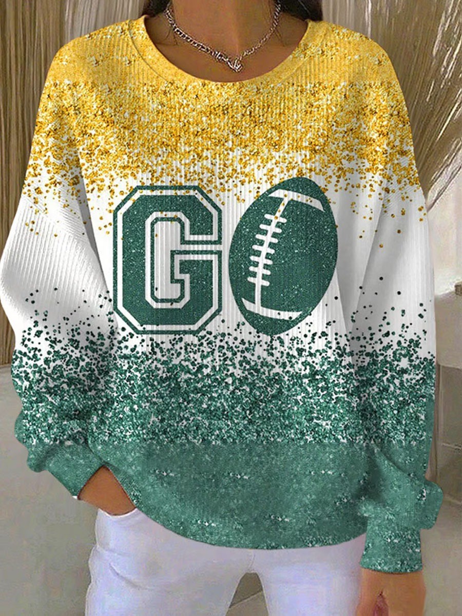 Musemora - Unisex Green Bay Packers Sweatshirt - Game Day Football