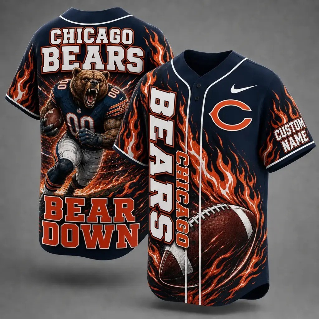 Musemora - Unisex Chicago Bears Jersey - Mascot