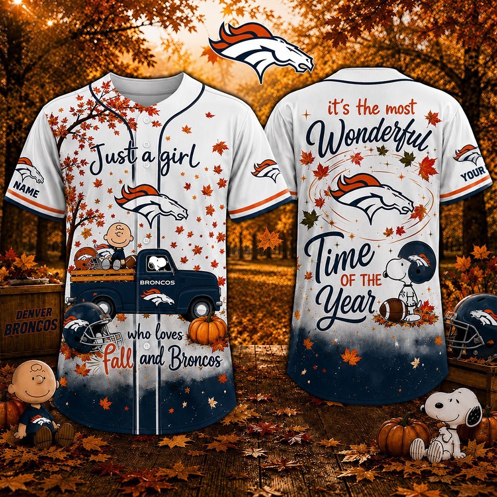 Musemora - Unisex Denver Broncos Jersey
