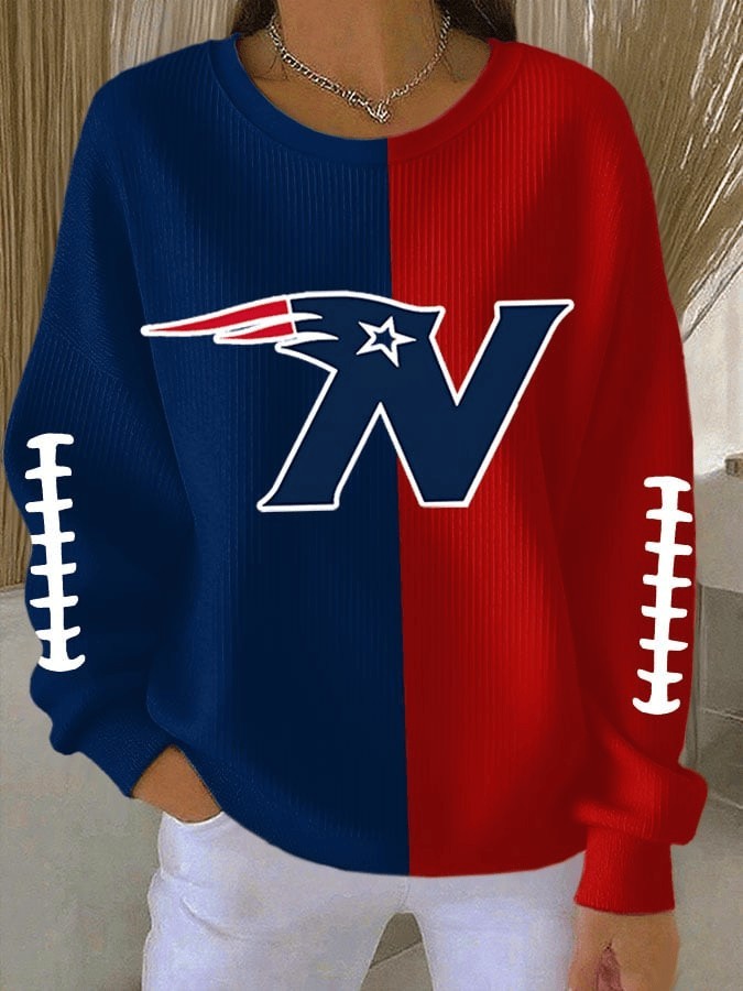 Musemora - Women's New England Patriots Sweatshirt - Football