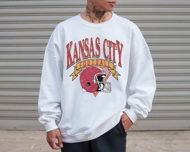 Musemora - Unisex Kansas City Chiefs Sweatshirt - Game Day Football