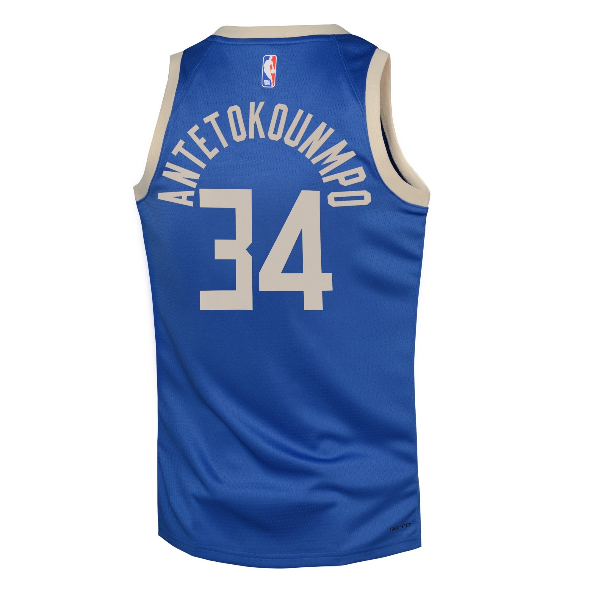 Milwaukee Bucks City Edition Swingman Jersey 2024 Royal Giannis Antetokounmpo Youth - Image 3