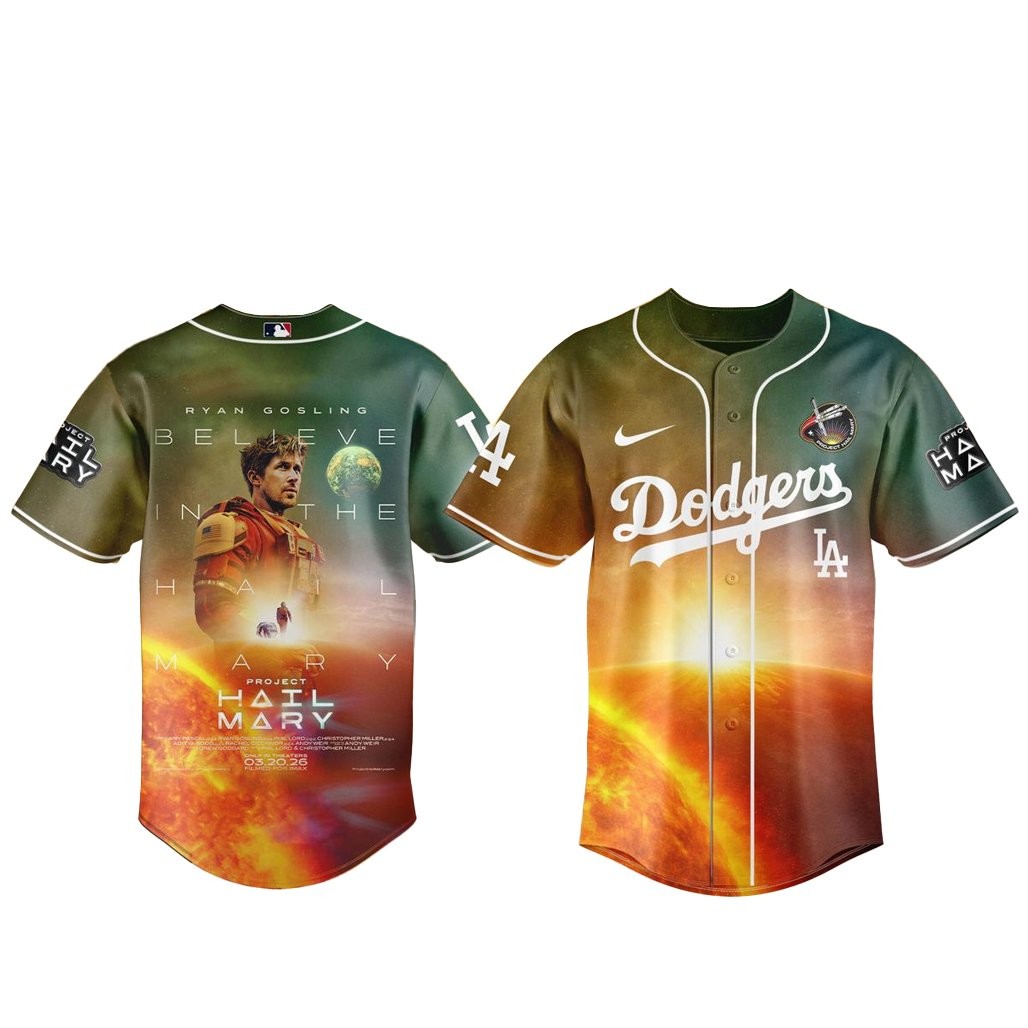 Los Angeles Dodgers x Project Hail Mary 2026 Baseball Jersey