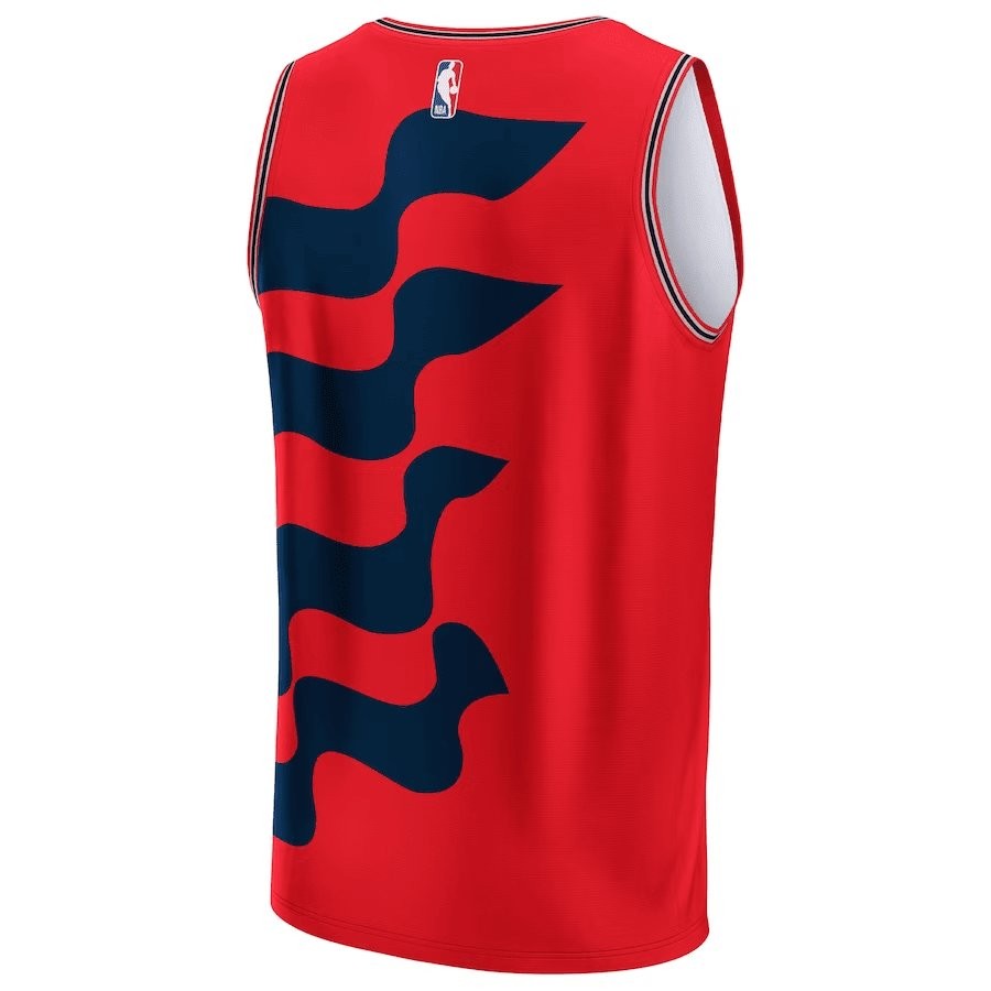 Washington Wizards NBA & KidSuper Studios Unisex Hometown Jersey - Red - Image 3