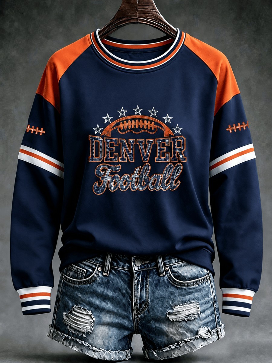 Musemora - Unisex Denver Broncos Sweatshirt - Football