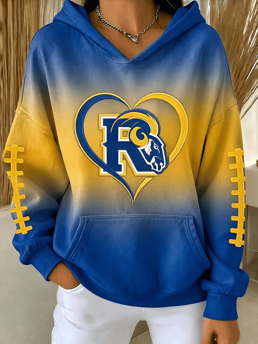 Musemora - Unisex Los Angeles Rams Hoodie - Game Day Football