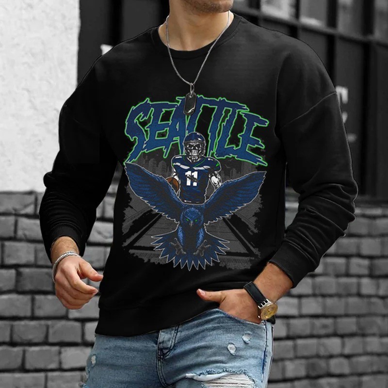 Musemora - Women's Seattle Seahawks Sweatshirt - Football