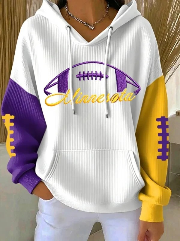 Musemora - Unisex Minnesota Vikings Hoodie - Game Day Football