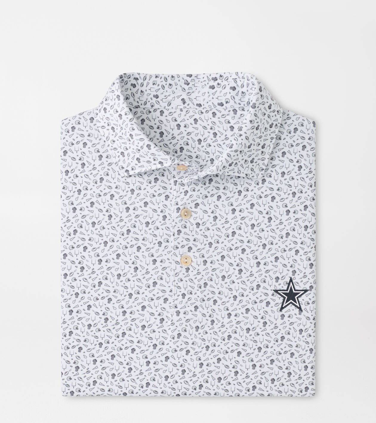 Musemora - Unisex Dallas Cowboys Polo Shirt - Football