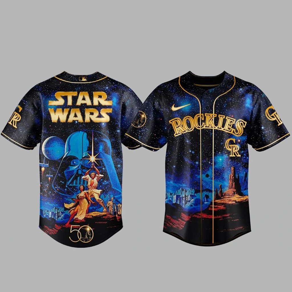 Colorado Rockies x Star Wars 2026 Baseball Jersey Version 2