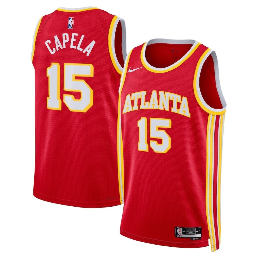 Clint Capela 15 Atlanta Hawks Unisex Swingman Jersey Icon Edition Red