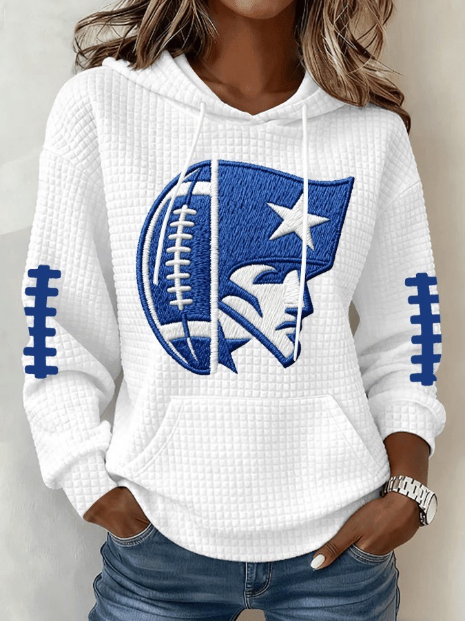 Musemora - Unisex New England Patriots Hoodie - Mascot
