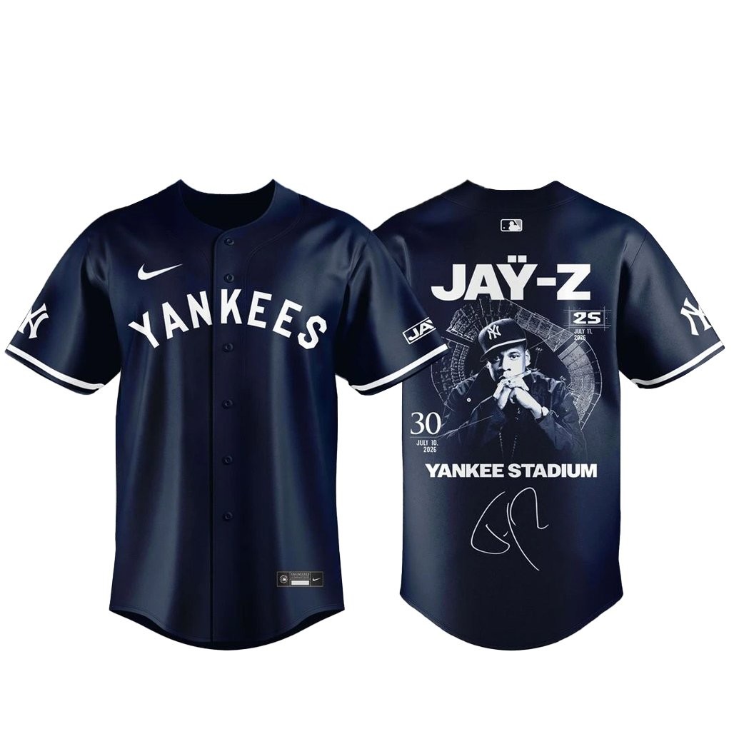 New York Yankees x Jay-Z Hometown Show 2026 Baseball Jersey