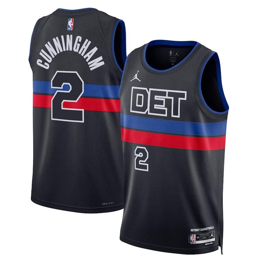 Cade Cunningham Detroit Pistons Unisex Swingman Jersey Statement Edition Black